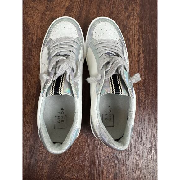 (10) Silver Paz Shushop shoes - Picture 7 of 8